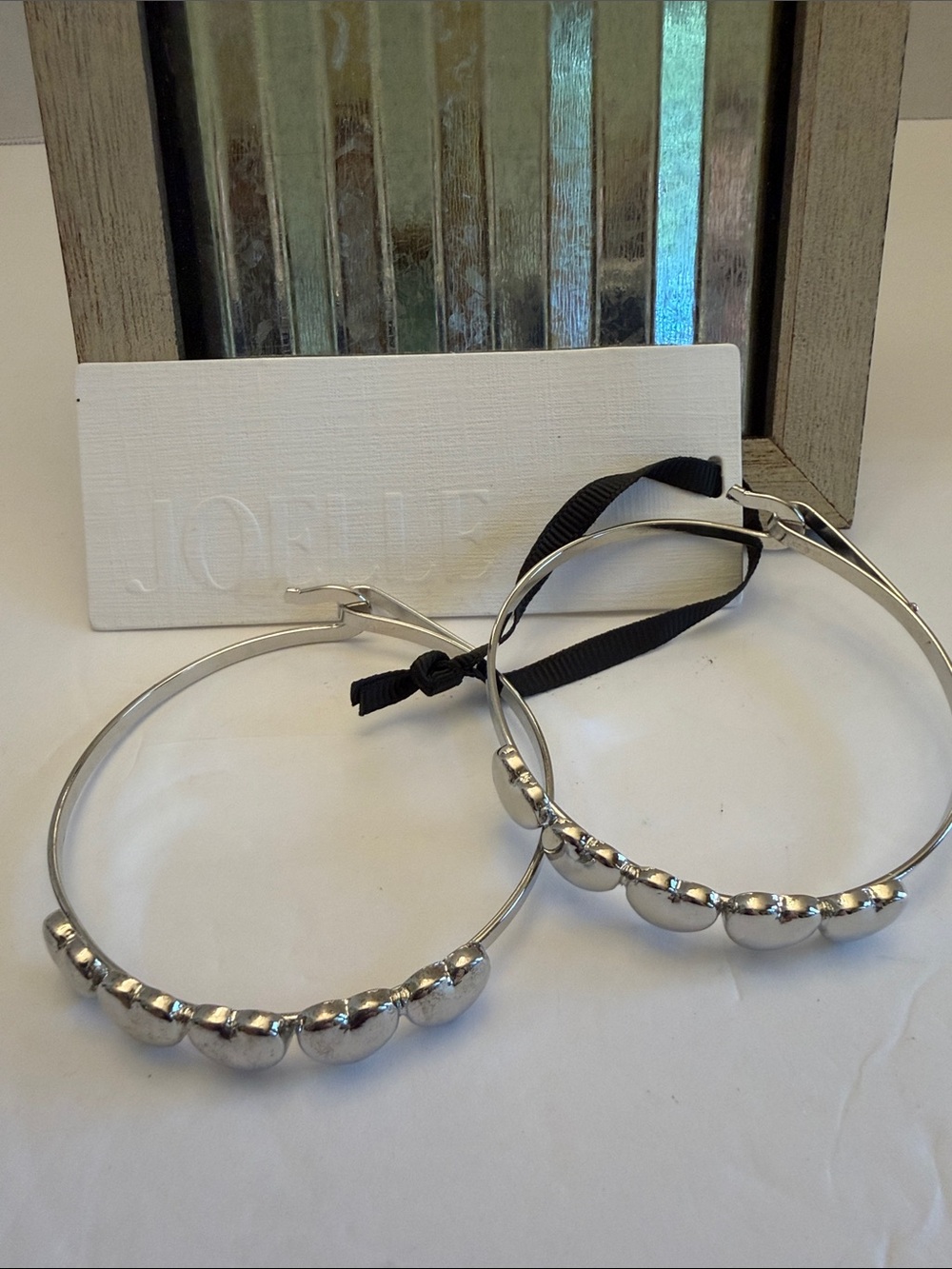 Joelle Silver Heart Bracelet Duo